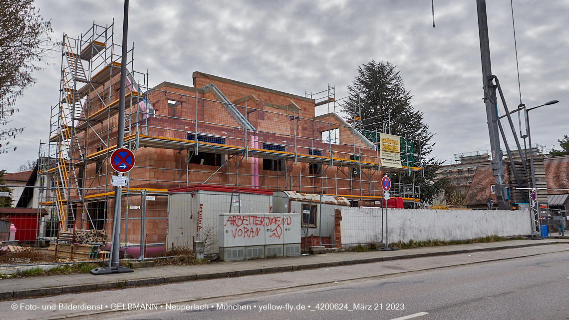 21.03.2023 - Baustelle und Wohnanlage Niederalmstraße 16